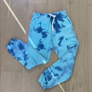 Electric & Rose Tie Dye sweats XS